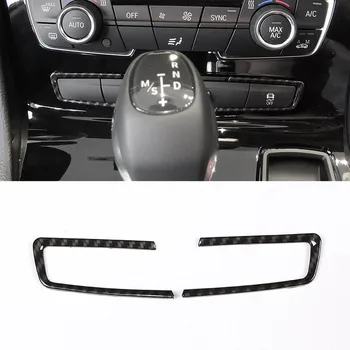 2 шт./компл. ABS Рамка кнопки режима центральной консоли автомобиля, декоративная отделка, подходит для автоаксессуаров BMW 2 серии Active Tourer 218i 