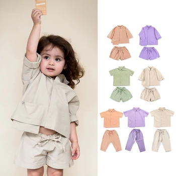 2023 Новые летние детские футболки бренда Boinne, рубашки с короткими рукавами для мальчиков и девочек, футболки, модные топы для маленьких детей, одежда