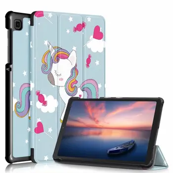 3-складывающийся Чехол-подставка для Samsung Galaxy Tab A7 Lite 2021 Cover SM-T225 SM-T220 8,7 