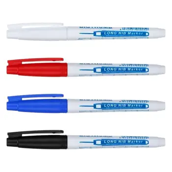 4 Штуки маркерных ручек с глубокими отверстиями Инструмент для маркировки бытовых длинноносых маркеров для автопроизводителя Металлообрабатывающей промышленности