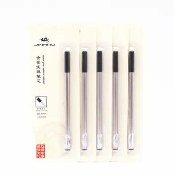 5 шт. Ручка-роллер Jinhao 05 мм с черными чернилами для заправки Новая