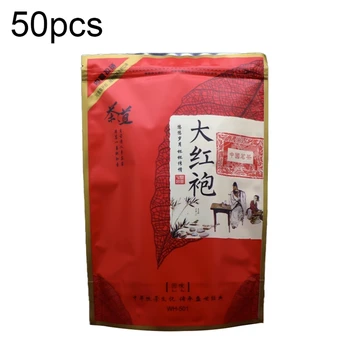 500 г китайского чайного сервиза Dahongpao, Пригодного для вторичной переработки, Упаковочный пакет Dahongpao, пластиковый пакет на молнии