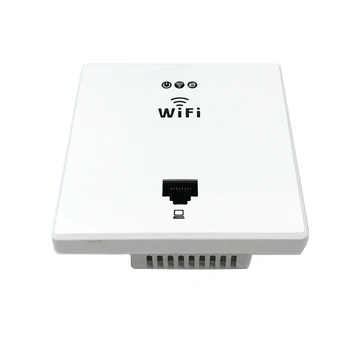 ANDDEAR White Беспроводной Wi-Fi в Настенной Точке доступа Высококачественные Гостиничные Номера с Покрытием Wi-Fi Мини-Настенный Маршрутизатор AP Точка доступа