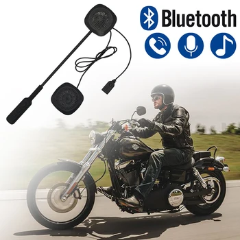Bluetooth 4.1 Гарнитура для мото-шлема, беспроводные стереонаушники для громкой связи, наушники для мотоциклетного шлема, MP3-динамик