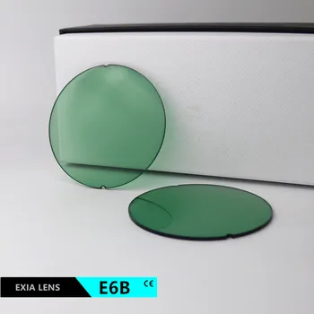 EXIA E6B Зеленые солнцезащитные очки с линзой CR39 UV400 SHMC Base Curve 2