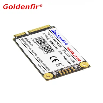 Goldenfir Msata SSD 512GB 1TB Mini Sata Внутренний Твердотельный Накопитель SATA3.0 Диск для Настольного ноутбука