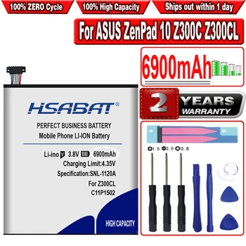 HSABAT C11P1502 Аккумулятор емкостью 69 мАч для ASUS ZenPad 10 Z300C Z300CL Z300CG Z300M P023 P01T 10,1 в пределах номера отслеживания