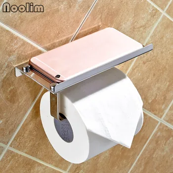 NOOLIM Barthroom Держатель рулона для хранения Туалетной бумаги Космический Алюминиевый Водонепроницаемый держатель без ржавчины