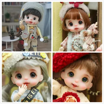 OB11 Кукла Ручной работы OB11 на заказ Глиняная Кукла Подарки, Продажа куклы с париком и одеждой 20201111