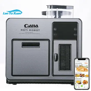QANA Factory Wholesale OEM Электрический робот для приготовления Роти с антипригарным покрытием, машина для приготовления Чапати, кухонный робот, коммерческий автоматический производитель блинчиков