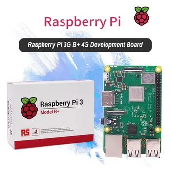 Raspberry Pi 4 2GB 4GB 8GB Четырехъядерный процессор Broadcom BCM2711BO Модели 3B + Встроенная плата разработки 3B /3B +/4B и стартовый комплект Pi 3B + Оригинал