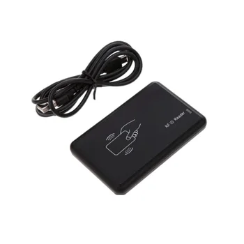 USB 125 кГц 13,56 МГц Считыватель IC ID-карт EM Proximity Card Reader Настраивается для контроля доступа