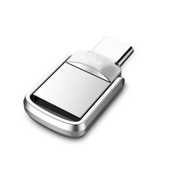 USB Флэш-накопители TYPE-C 64 ГБ OTG Высокоскоростной Флеш-накопитель 32 ГБ 2 в 1 Mini Memory Stick Реальной Емкости Pendrive Креативный Подарок