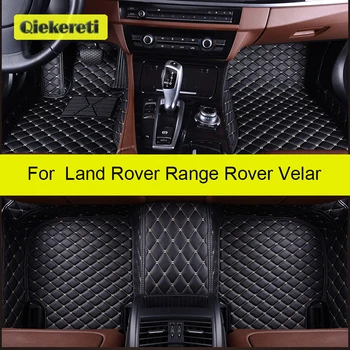 Автомобильные коврики QIEKERETI для Land Rover Range Rover Velar 2017-2022 годов, аксессуары для ног, ковры