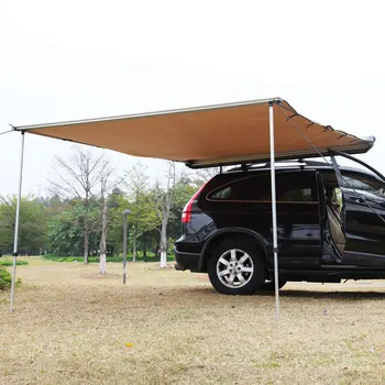 Автомобильный боковой тент Палатка на крыше Водонепроницаемая Боковая палатка для автомобиля Sunshelter