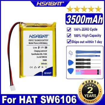 Аккумулятор HSABAT SW6106 3500 мАч для аккумуляторов HAT SW6106