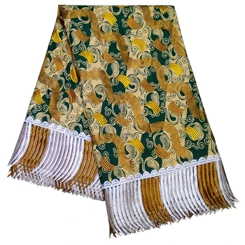 Африканское кружево с вышивкой Батик Африканская кружевная ткань Воск Анкара Ткань с восковыми принтами