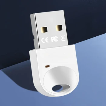 Беспроводной приемник-передатчик, Мини-беспроводной USB-адаптер, совместимый с Bluetooth 5.3 для компьютера, разъем для беспроводной клавиатуры и мыши