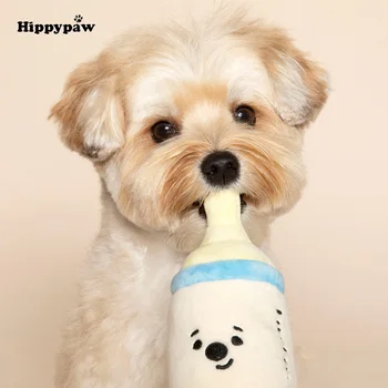 Бутылочка для Кормления Интерактивные Игрушки Для Домашних Собак Slow Food Ball Food Dispenser IQ Treat Эластичный Мяч Игрушки для Собак, Играющих В Тренировочные Мячи