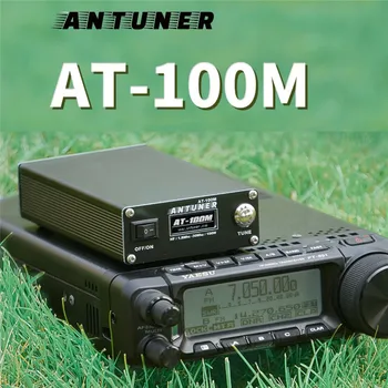 в наличии! Антенный тюнер ANTUNER AT100M 1,8 МГц-30 МГц Мощностью 100 Вт, встроенный измеритель мощности стоячей волны для высокочастотного радио USDX G1M FT-818