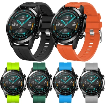 Для huawei watch Gt 4 46 мм ремешок силиконовый ремешок для часов спортивный сменный ремешок для Huawei watch gt3 42 мм 46 мм браслет
