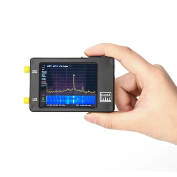 Для Крошечного Анализатора Спектра TinySA 2,8-дюймовый ЖК-экран от 100 кГц до 960 МГц С Батареей V0.3 Электрические Приборы Сетевые Анализаторы