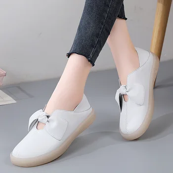 Женская обувь 2022 года, дизайнерская обувь, мягкие лоферы, удобная женская обувь на плоской подошве для отдыха
