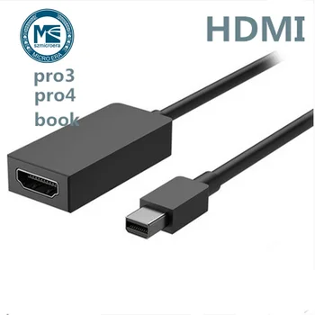 Кабель DisplayPort для surface 3, pro, pro 2, pro 3, pro 4 miniDP подключается к адаптеру HDMI Hd