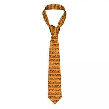 Классический галстук для мужчин Шелковые мужские галстуки для свадьбы Деловой галстук для взрослых Повседневный Африканский Этнический галстук с животным рисунком