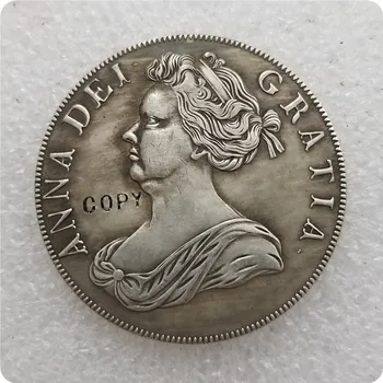 КОПИЯ МОНЕТЫ Англии 1706 года памятные монеты-реплики монет, медали, монеты для коллекционирования