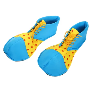 Костюм клоуна для косплея Костюм Клоуна Детская Судейская обувь Обувь для косплея Клоуна Принадлежности для Хэллоуина Одежда для маленьких мальчиков