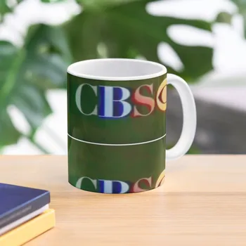 Кофейная кружка с логотипом CBS конца шестидесятых, кофейный набор, чашки для кофейной кружки Kawaii