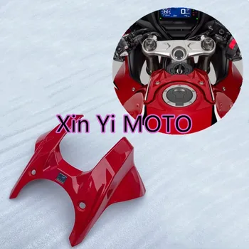 Красный ABS Крышка воздушного бака переднего бака мотоцикла, защита корпуса топливного газа, подходит для Honda CB650R CBR650R 2019-21