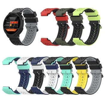 Красочный Сменный Силиконовый Ремешок Для Часов Smart Watch Strap для Garmin Forerunner 220 230 235 620 630 735 Комплекты Для Ремонта Часов