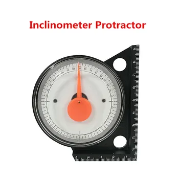 Мини-Инклинометр Транспортир Измеритель уровня наклона Угловой Искатель Клинометр Измеритель угла наклона с магнитным основанием