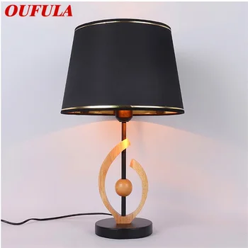 Настольные лампы OUFULA Современные светодиодные настольные лампы креативного дизайна, декоративные для дома, прикроватные