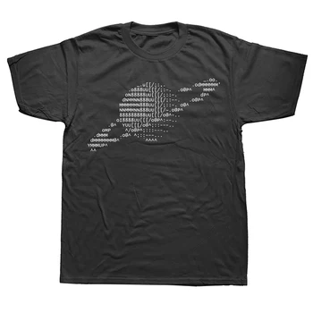 Новинка, потрясающие футболки инженера-программиста ASCII Art Planet, уличная одежда, футболки с короткими рукавами, подарки на день рождения.