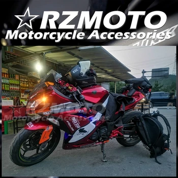 Новые Аксессуары Для Мотоциклов ABS Для Fit Kawasaki Ninja 300 2013-2018 EX300 13-18 Комплект Велосипедных Обтекателей Shell Body Set Красный Черный
