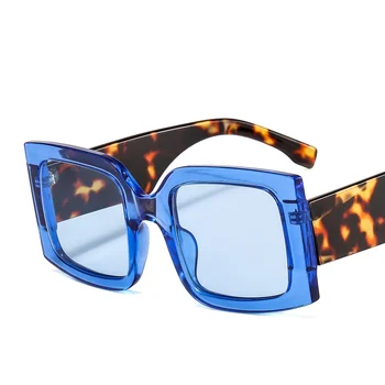 Новые яркие солнцезащитные очки в сверхбольшой оправе, солнцезащитные очки в ретро-дизайне, Универсальные персонализированные очки для уличных фотографий, унисекс