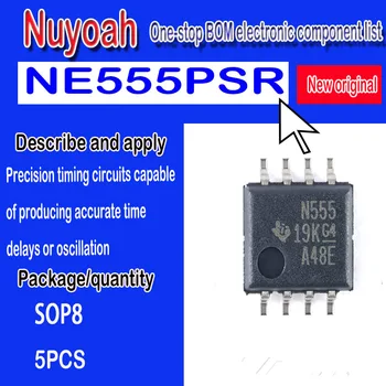 Патч NE555PSR N555 SOIC-8 прецизионный чип таймера совершенно новое оригинальное пятно. Осциллирующая прецизионная схема синхронизации 5ШТ.