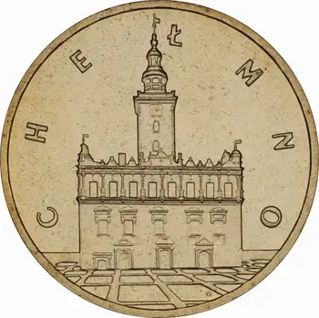 Польша 2006 Городская серия Sea UMNO Тираж Памятной монеты 2 злотых 100% Оригинал