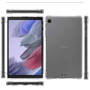Прозрачный чехол для Samsung S6 Lite P610 Cover Tab A 8.0 T290 T295 A7 Lite T220 Funda T500 для Galaxy Tab 10.1 T510 TPU Прозрачный