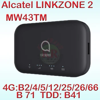 РАЗБЛОКИРОВАННЫЙ mw43 Alcatel LINKZONE 2 MW43TM 4G LTE Точка доступа 5G WIFI С Аккумулятором 4400 мАч 5 ГГц Wi-Fi USB зарядка
