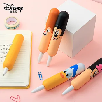 Ручка для уменьшения давления из мультфильма Диснея 0,5 мм, мягкая и симпатичная, супер симпатичная шариковая ручка, ручка для девочек, подарок для студентов