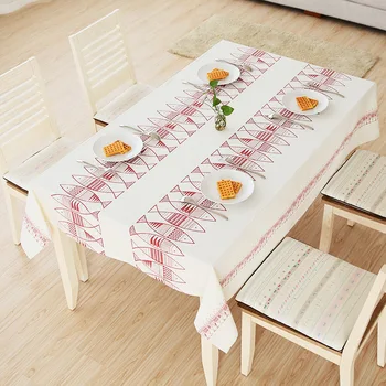 Скатерть для обеденного стола в японском стиле с закатанным краем Прямоугольная Тканевая Скатерть для отеля, дома, Скатерть Длиной с стол, Покрывающая стол