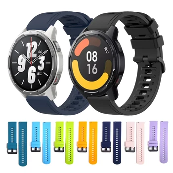 Спортивный силиконовый браслет для Xiaomi Mi Watch, цветной ремешок 2 для Sports Edition, Сменные аксессуары, ремешки для часов