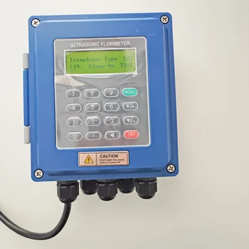 Ультразвуковой Расходомер воды TUF-2000B-TS-2 Датчик TS2 (DN25-100mm) Настенный Цифровой Расходомер жидкости с RS485 4-20mA