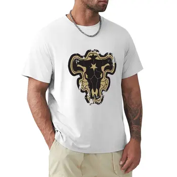 Футболка Black Clover Black Bull Insignia, футболки с графическим рисунком, мужские футболки с графическим рисунком