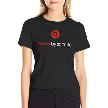 Футболки Beets By Schrute с графическим рисунком, футболки для женщин, футболки с графическим рисунком