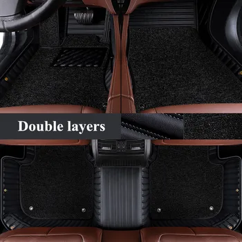 Хорошее качество! Изготовленные на заказ специальные автомобильные коврики для Mercedes Benz GLS 600 Maybach 2024-2021 двухслойные ковры для GLS600 2023